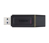 Memoria Flash USB 3.2, DataTraveler Exodia, Capacidad 128GB, Color Negro, KINGSTON DTX/128GB