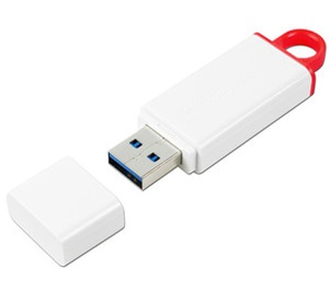 Memoria Flash USB 3.0, DataTraveler I G4, Capacidad 32GB, Color Blanco/Rojo, KINGSTON DTIG4/32GB