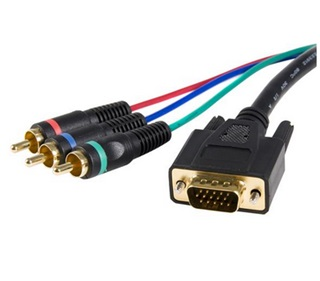 Cable de Video VGA - RCA (M-M), Longitud 0.91 Metros, STARTECH HD15CPNTMM3