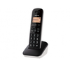 Teléfono Inalámbrico DECT, Identificador de Llamadas, Pantalla LCD 1.4", 50 Números en Memoria, Color Negro / Blanco, PANASONIC KX-TGB310MEW