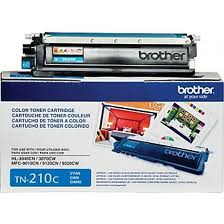 Cartucho de Toner Original Modelo TN210, Color Cian, Rendimiento Aprox. 1,400 Páginas, BROTHER TN210C