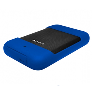 Disco Duro Externo Durable HD700, IP56, Capacidad 1TB (1,000GB), Interfaz USB 3.1, Color Azul / Negro, ADATA AHD700-1TU3-CBL