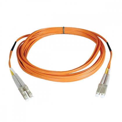 Cable Patch de Red de Fibra Dúplex Multimodo, 62.5/125, LC Macho - LC Macho, 2 Metros, Color Naranja, TRIPP-LITE N320-02M