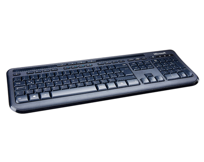 Teclado Wired Keyboard 600, Alámbrico USB, Color Negro, MICROSOFT ANB-00004