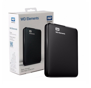 Disco Duro Externo Element, Capacidad 4TB (4,000GB), Interfaz USB 3.0, Color Negro, WESTERN DIGITAL WDBU6Y0040BBK-WESN