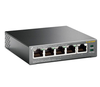 Switch PoE de 5 puertos, 10/100 Mbps, 4 puertos PoE, No Administrable, TP-LINK TL-SF1005P