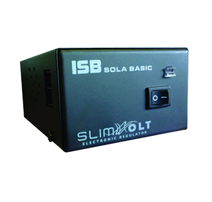 Regulador de Voltaje Modelo SlimVolt, 1300VA / 700W, 4 Contactos, ISB SLIMVOLT
