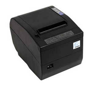 Impresora de Tickets (Mini Printer), Ancho 80 mm, Tipo de Impresión Térmica, Alámbrica, USB, Color Negro, Cortador Automatico, EC LINE EC-PM-80320-USB