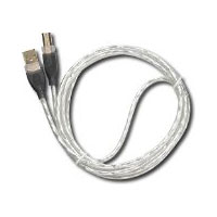 Cable de Datos USB-A - USB-B (M-M), Color Plata, Longitud 1.8 Metros, MANHATTAN 333405