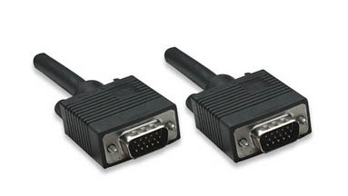 Cable de Video VGA DB15 (M-M), Color Negro, Longitud 20 Metros, MANHATTAN 335607