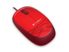 Ratón (Mouse) Óptico Modelo M105, Alámbrico (USB), Hasta 1000 DPI, Color Rojo, LOGITECH 910-002959