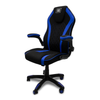 Silla Gamer Start The Game (SG) Modelo Chair 300, Reclinable, C/ Soporte Lumbar, Color Negro / Azul, Max. 120 Kg, VORAGO CGC300-BL
