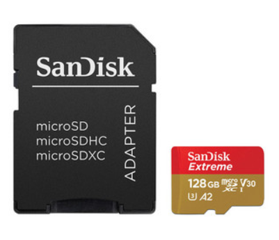Tarjeta MicroSDXC, Modelo SDSQXA1, Capacidad 128GB, Clase 10, Incluye Adaptador SD, SANDISK SDSQXA1-128G-GN6MA