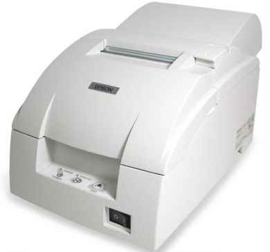 Impresora de Tickets (Miniprinter) Matricial, TM-U220PA-103, Cortador Automático, Rollo de Auditoría, Paralela, Color Blanca, EPSON C31C516103