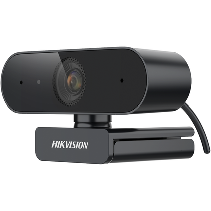 Cámara Web (Webcam) Alta Definición (1080p), Autoenfoque, Giro 360°, Gran Angular, Micrófono Integrado, USB, Reducción de Ruido Inteligente, HIKVISION DS-U02P
