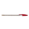 Pluma (Bolígrafo), Modelo Dura +, Color Rojo, Punto Mediano (1.1 Milímetros), BIC M-250RPM