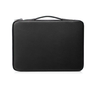 Funda de Transporte Carry Sleeve, para Laptops Hasta 13.3", Color Negro/Plata, HP 6SK75AA#ABL