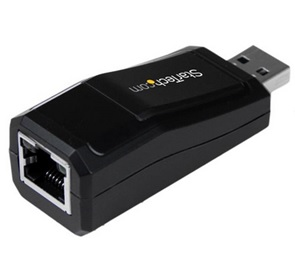 Adaptador USB - Ethernet, 10/100/1000 Mbps, Color Negro, STARTECH USB31000NDS