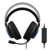 Audífonos con Micrófono Gamer AORUS H1,  Sonido 7.1, Alámbrico (USB), Iluminación RGB, Color Negro, GIGABYTE GP-AORUS H1
