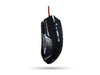 Ratón (Mouse) Gamer, Alámbirco (USB), Hasta 3200 DPI, 6 Botones, Iluminación RGB, Color Negro, NACEB NA-629