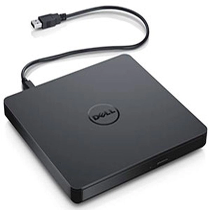 Lector y Grabador Externo de DVD±RW, USB 2.0 (Plug and Play), Color Negro, DELL 429-AAUQ