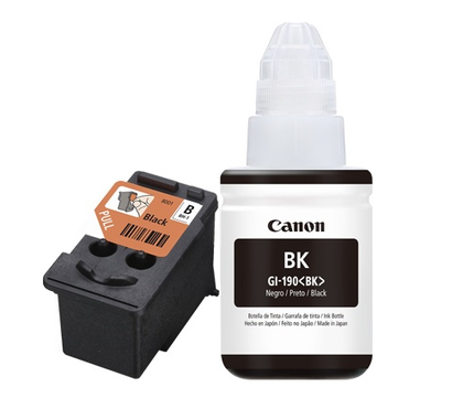 Cabezal de Impresión Serie G, para PIXMA, Color Negro, Incluye Tinta Negra GI-190, CANON 0692C004AA