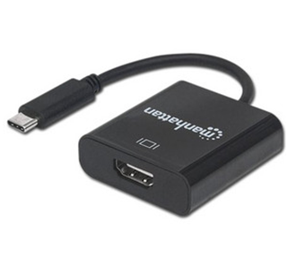 Adaptador USB-C - HDMI (M-H), MANHATTAN 151788