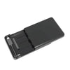 Gabinete P/ Disco Duro, 2.5", Aluminio, USB Tipo C, Color Negro, XCASE CASE23-C