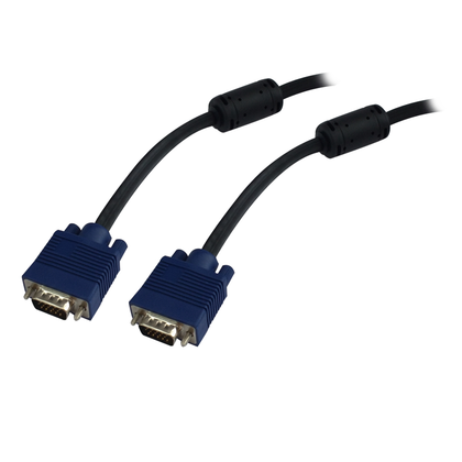 Cable de Video VGA DB15 (M-M), Color Negro, Longitud 1.8 Metros, XCASE ACCCABLE60