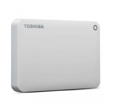 Disco Duro Externo Portátil Canvio Advance, Capacidad 2TB (2,000GB), USB 3.0, Color Blanco, TOSHIBA HDTC920XW3AA