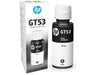 Botella de Tinta Original GT53, Color Negro, 90ml, Rendimiento Aprox. 4,000 Páginas, HP 1VV22AL