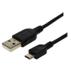 Cable de Datos USB "A" (M) a USB "Micro B" (M), Color Negro, Longitud 1.0  Metro, XCASE ACCCABLE42MC10