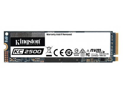 Unidad de Estado Sólido (SSD) KC2500 de 250GB, M.2 NVMe PCIe 3.0, KINGSTON SKC2500M8/250G