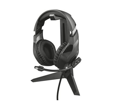 Base para Audífonos/Diadema Gamer, GXT 260 Cendor Headset Stand, Color Negro, TRUST 22973