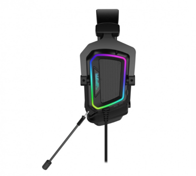 Audífonos con Micrófono (Diadema) Viper V380 Gaming, Iluminacion RGB, Sonido 7.1, Alámbrico, USB, Color Negro, PATRIOT PV3807UMXEK