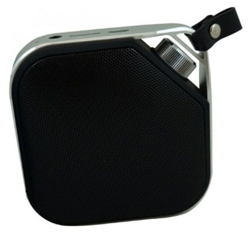Bocina Portátil Inalámbrica (Bluetooth), Recargable, Color Negro, Soporta MicroSD, NACEB NA-598N