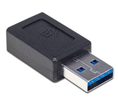 Adaptador USB - USB-C (M-H), MANHATTAN 354714