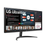 Monitor LED Modelo 34WP500-B, 34", UltraWide (21:9), WFHD (2560x1080), FreeSync, 75Hz, 5 ms, HDMI, Color Negro, LG 34WP500-B