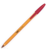 Pluma (Bolígrafo), Modelo Precisión, Color Roja, Punta Fina (0.8 Milímetros), BIC F-290RPF
