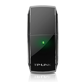 Adaptador USB - WiFi, Doble Banda (Hasta 600 Mbps), Color Negro, TP-LINK ARCHER T2U
