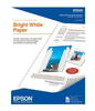 Paquete de Papel Bright White Premium Paper, 90g/m², Tamaño Carta, 500 Hojas, EPSON S041586