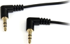 Cable de Audio 3.5 mm - 3.5 mm (M-M), Longitud 0.9 Metros, En "L", STARTECH MU3MMS2RA