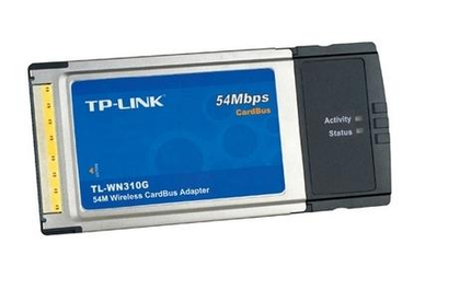 Adaptador Cardbus Inalámbrico, 54 Mbps, TP-LINK TL-WN310G