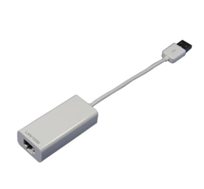 Adaptador de Red USB - Ethernet, 10/100 Mbps, Color Blanco, XCASE ACCCAUSBET