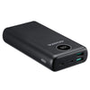Power Bank (Cargador Portátil), 2 x USB (H) 1x USB-C (H), Capacidad: 20,000 mAh, Color Negro, ADATA AP20000QCD-DGT-CBK