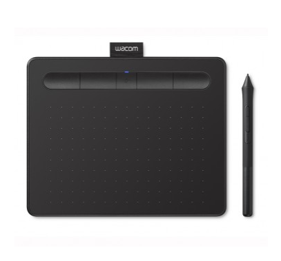 Tableta Gráfica Digitalizadora, Intuos Confort Pen chica Bluetooth, Color Negro, WACOM CTL4100WLK0