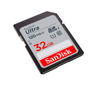 Memoria Flash SD Ultra, 32GB SDHC UHS-I, Clase 10, U1, SANDISK SDSDUN4-032G-GN6IN