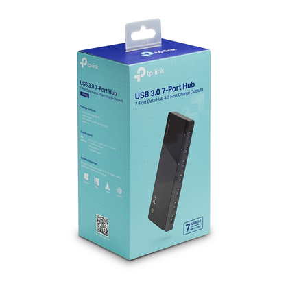 Adaptador USB 3.0 (HUB), 7 x USB 3.0, Hasta 5 Gbps, TP-LINK UH700