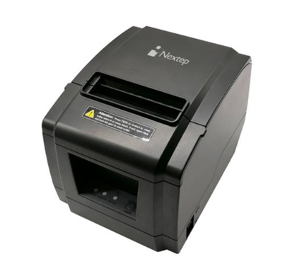 Impresora de Tickets (Mini Printer), Tipo de Impresión Térmica, 80mm, Cortador Automático, Alámbrica, USB/RJ11/LAN, Color Negro, NEXTEP NE-511