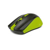 Ratón (Mouse) Óptico, Inalámbrico (USB), Hasta 1600 DPI, Color Verde, 4 Botones, XTECH XTM-310GN